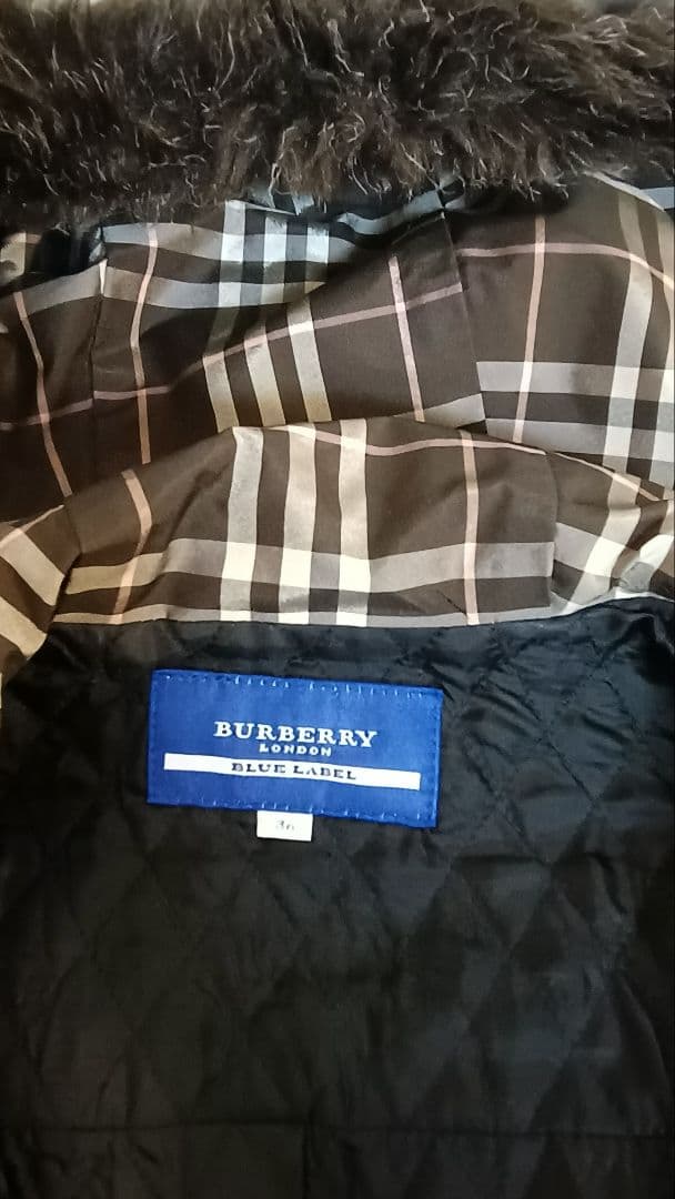 お値下げ！BURBERRY BLUE LABEL ブラック ウールコート S