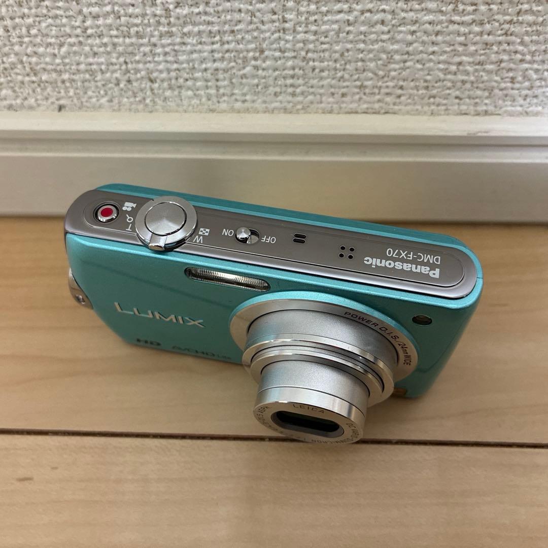 Panasonic LUMIX DMC-FX70 ブルー