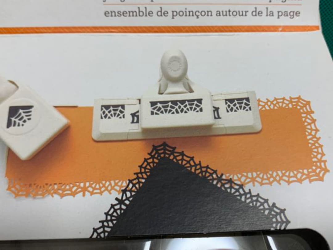 マーサスチュワート クラフトパンチ ハロウィン クモ 蜘蛛の巣