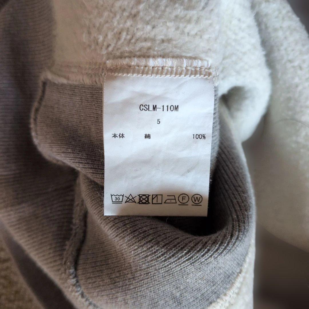 CIOTA グレー クルーネックスウェット