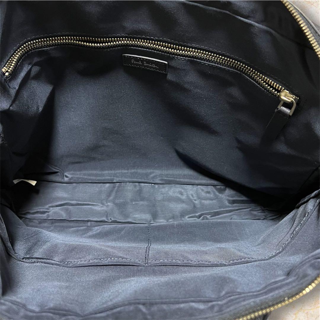 極美品☆Paul Smithポールスミス ビジネスバッグ ブリーフケースネイビー