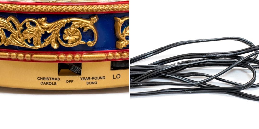 ジャンク品 ミスタークリスマス カルーセル ミレニアムエディション オルゴール