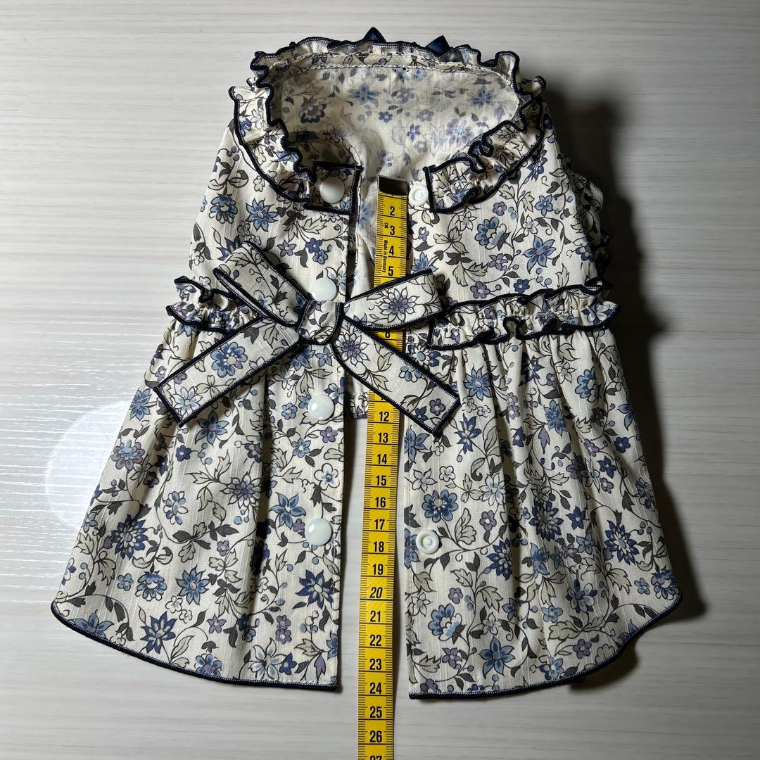 No.474•475 犬服ハンドメイド　バックオープンワンピース2着