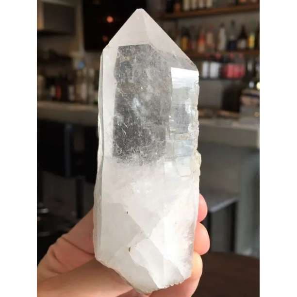 ヒマラヤ水晶 原石 ヒーリングストーン 浄化 虹入 天然石 パワーストーン