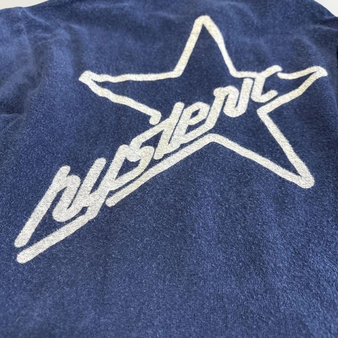 HYSTERIC GLAMOUR シングルライダース風 ジップアップ 長袖