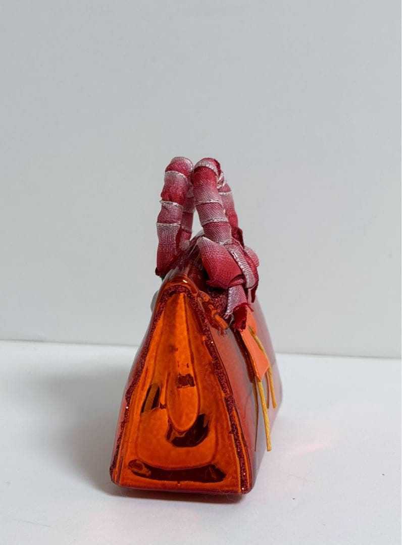 クリスマス オーナメント バッグ　朱色　アスティエ