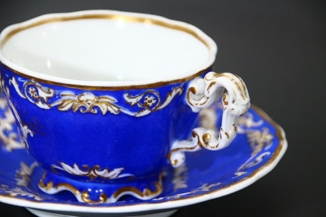 一点もの 芸術 1833年 英国 スポード コープランド カップ&ソーサー