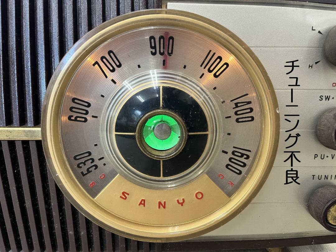 美品！【SANYO】 サンヨー真空管ラジオ SS-70 動作問題ありません