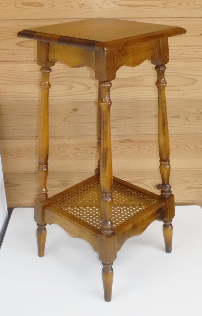 カリモク　オールドカリモク　コロニアル　花台