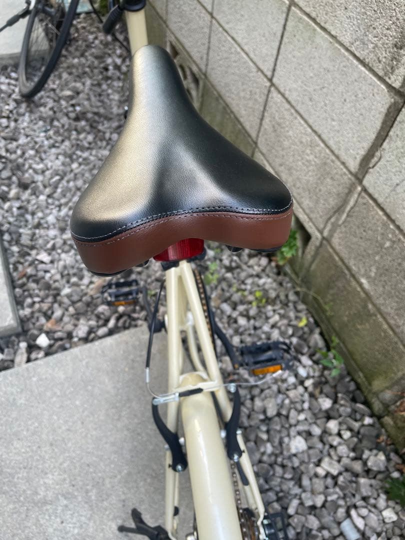 【手渡し限定葛飾】美品20インチ 自転車 ミニベロ sp-min ホワイト 6速