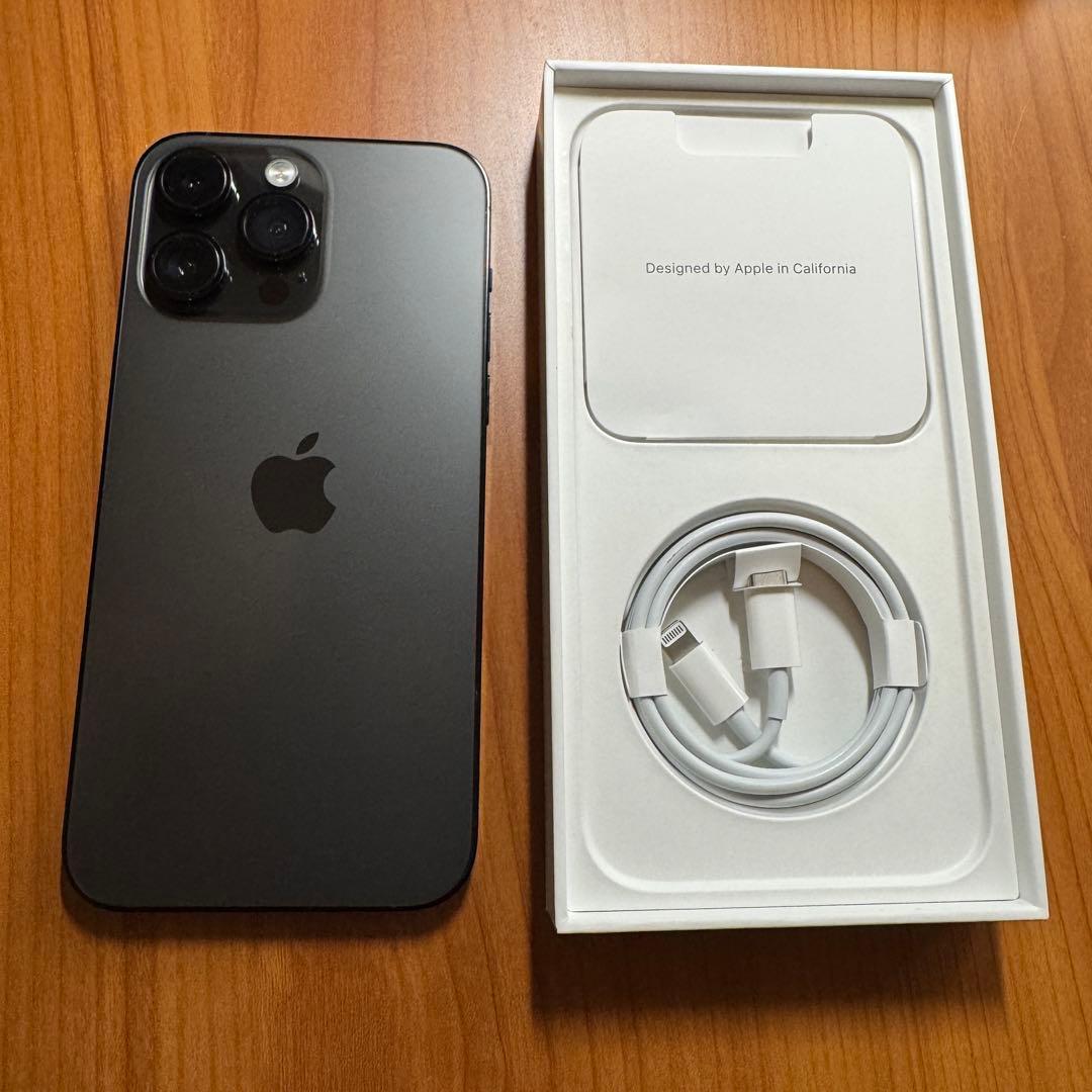 Apple iPhone 14 Pro max 1TB スペースブラック 本体