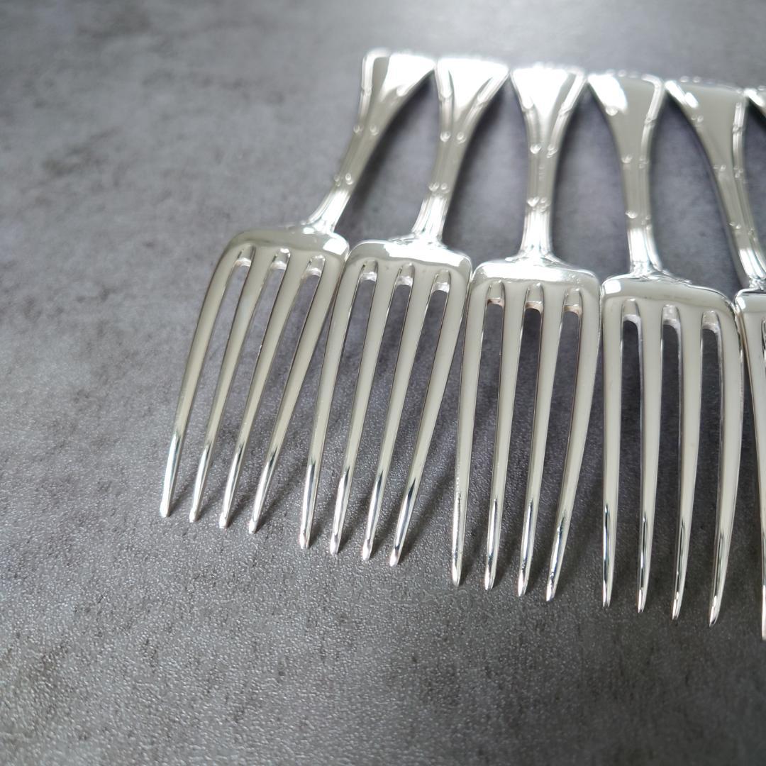 希少 クリストフル リュバン スタンダードフォーク 6点