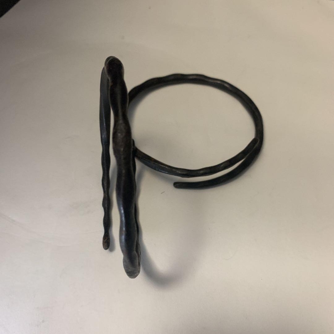 京都三条釜座　大西家10代　大西浄雪 釜釻　鉄六角豆捻釻　大西清右衛門　箱書