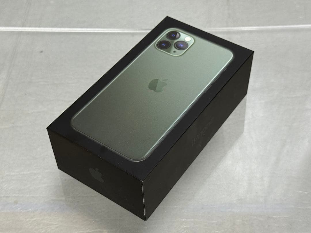 iPhone11Pro 256GB SIMフリー ミッドナイトグリーン 美中古