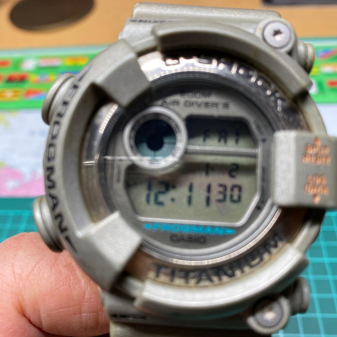 G-SHOCK DW|-8201GF-8 JF フロッグマンシルバー