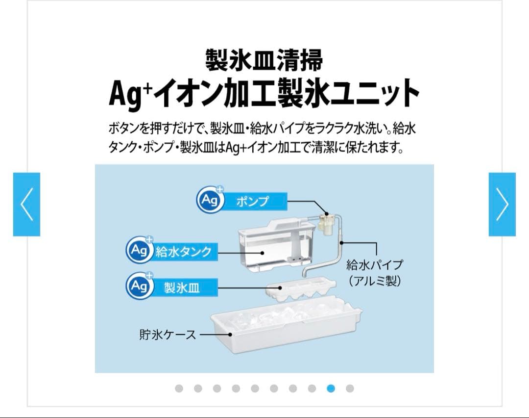 シャープ　5ドア大型冷凍冷蔵庫412ℓ 2017年製自動製氷付き　どっちもドア