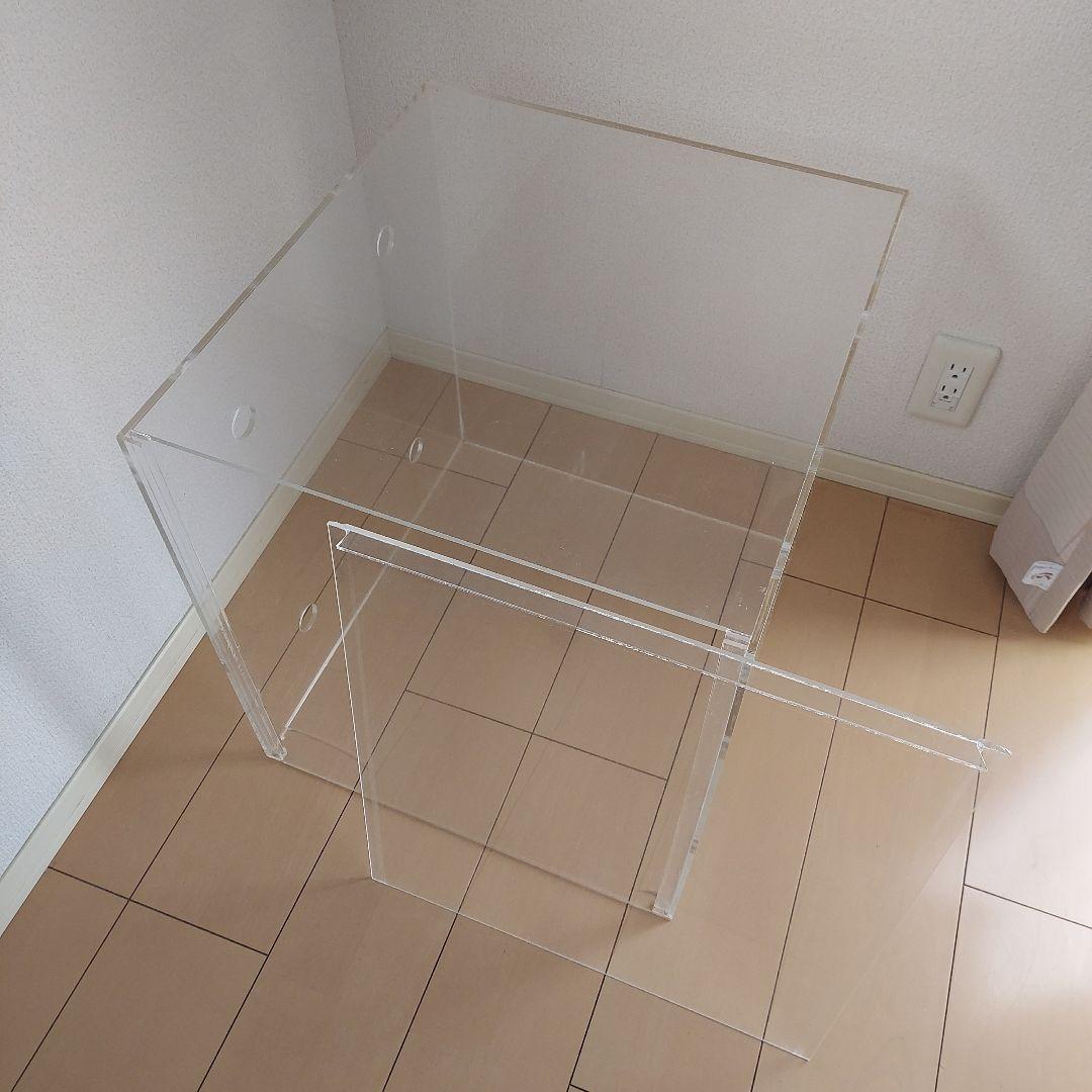 アクリルケージ　バードゲージ　防音　防塵　おかもち　賃貸に防寒に　アクリルケース