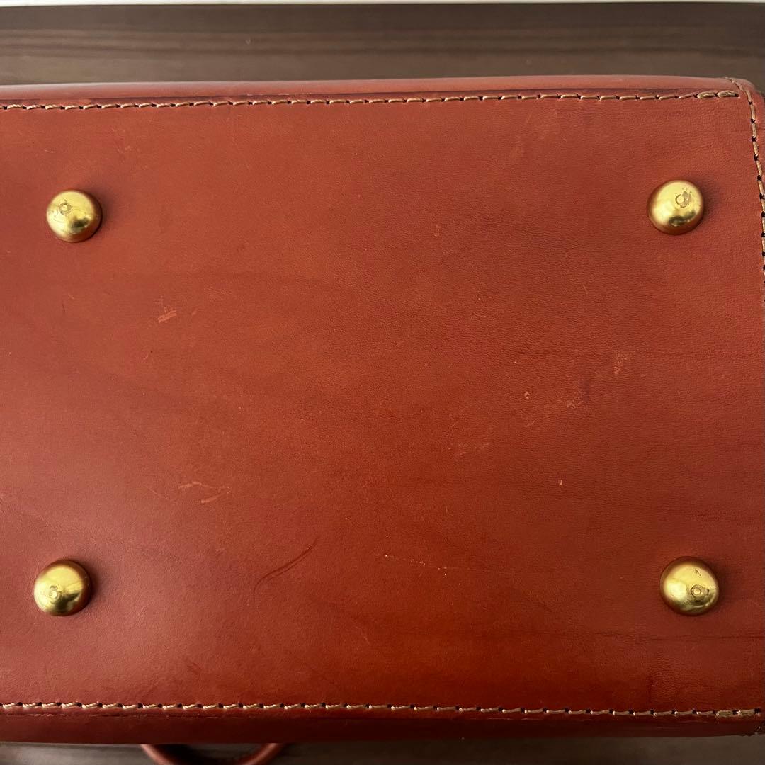 ヘルツ 二本手ファスナーボストンバッグ