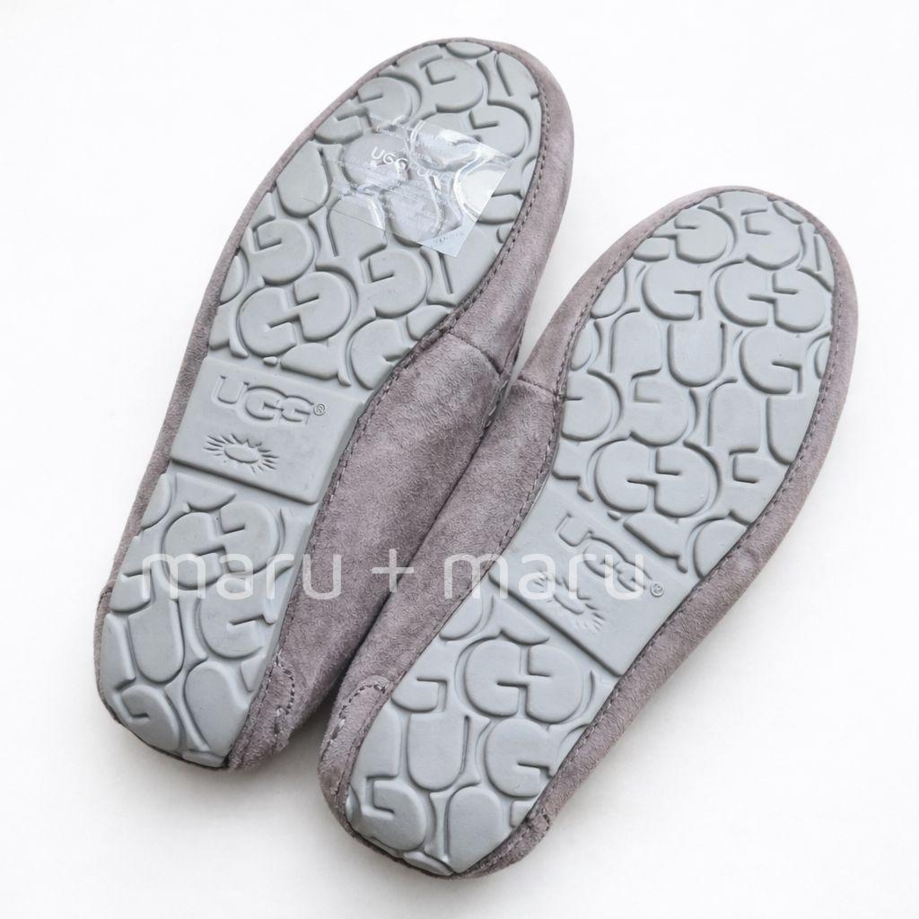 最終価格【UGG】モカシン グレー(グレージュ)24.0cm