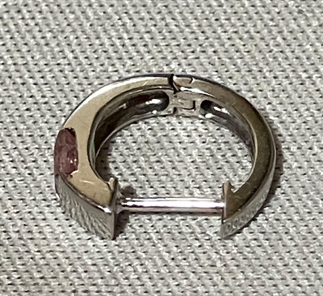 K18WG/フープピアス片耳用/中古