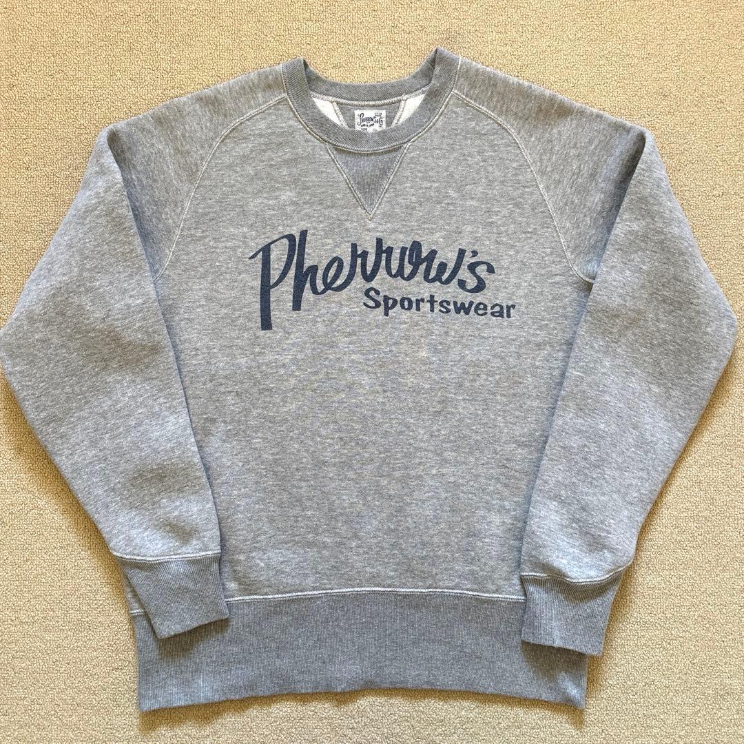 フェローズ 両Vガゼット スウェット トレーナー 定番ロゴ Mサイズ