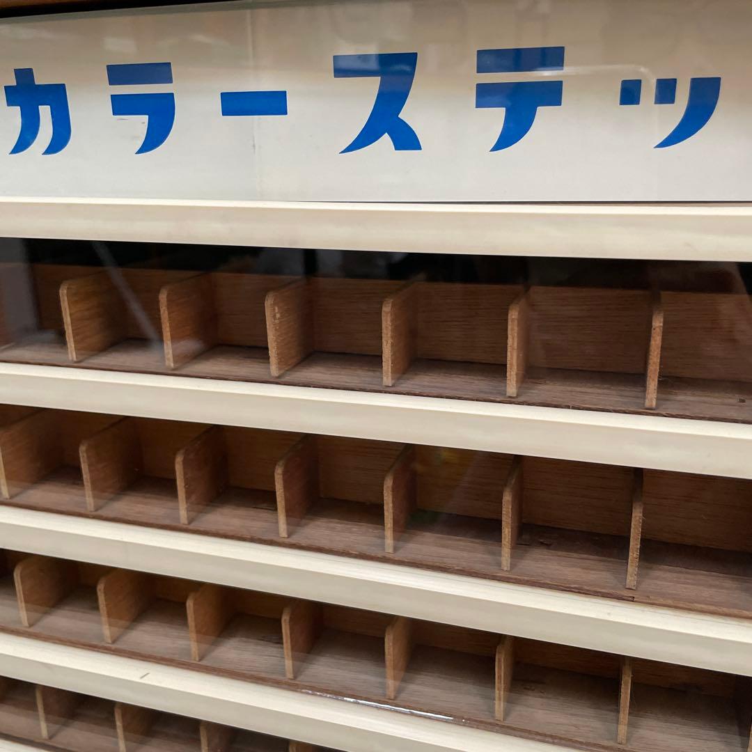 糸棚　昭和レトロケース　7段引き出し　ホワイト