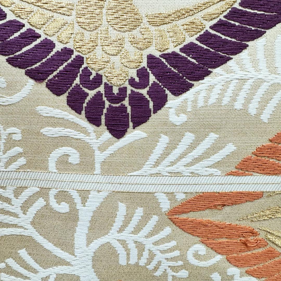 きものヱビス ■ 人間国宝 喜多川平郎 作 なごや帯 有職織物 唐織