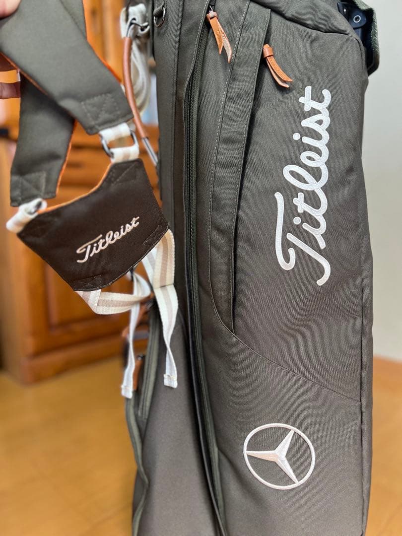 美品　タイトリスト×メルセデス　キャディバッグ