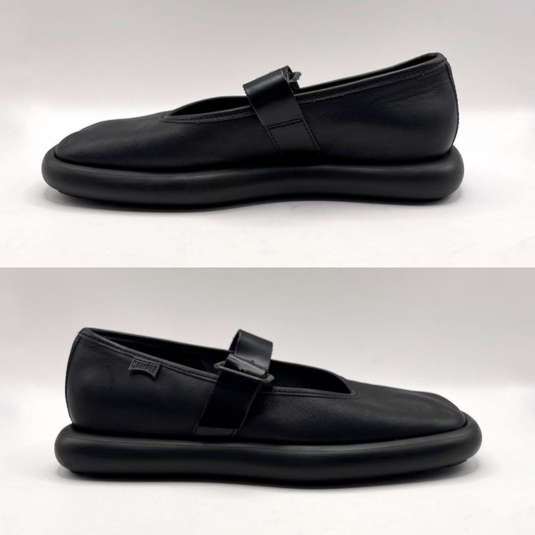 【CAMPER】カンペール ONDA オンダ　フラットシューズ　黒　39