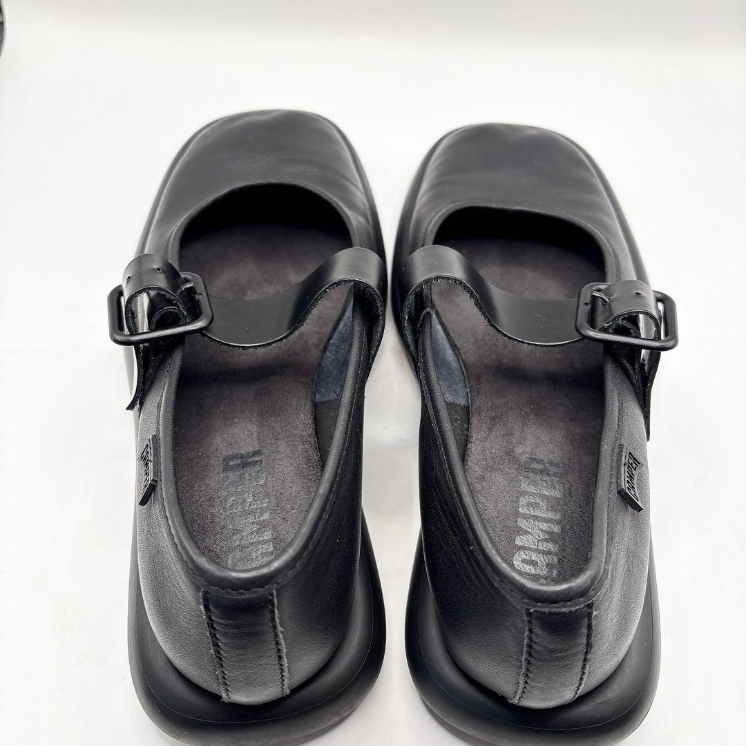 【CAMPER】カンペール ONDA オンダ　フラットシューズ　黒　39