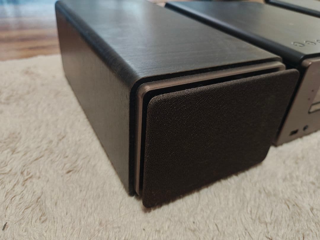 JVC コンポ スピーカー2台付き