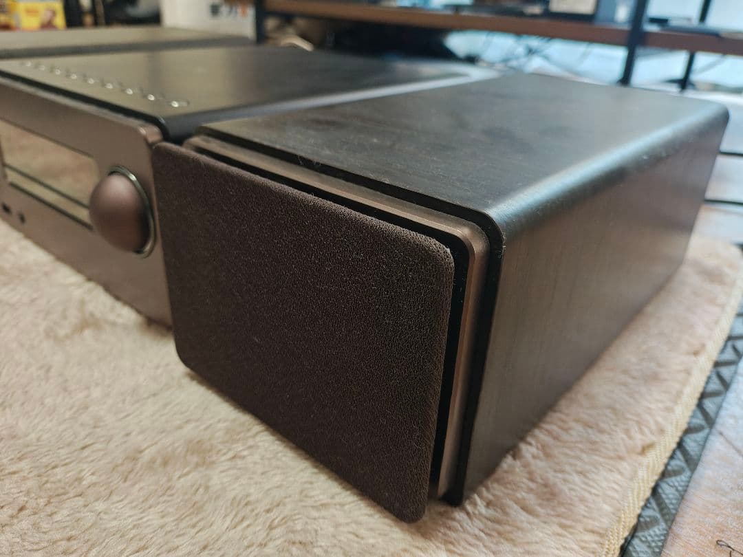 JVC コンポ スピーカー2台付き