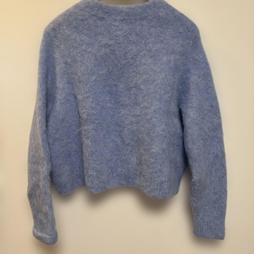 エブール　シャギースーリーアルパカカーディガン