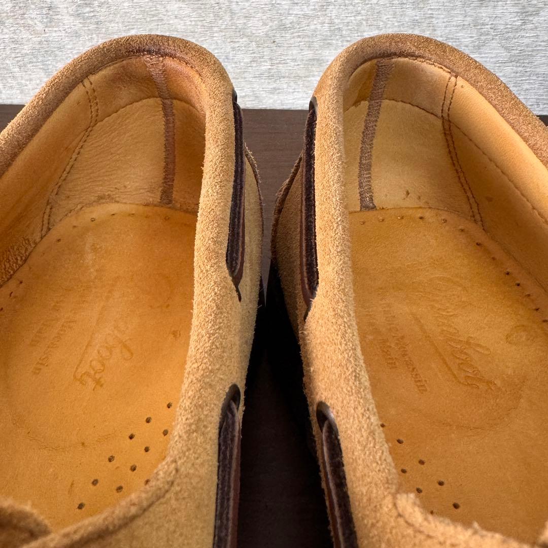 【美品】パラブーツ ユナイテッドアローズ 別注 MALO デッキシューズ