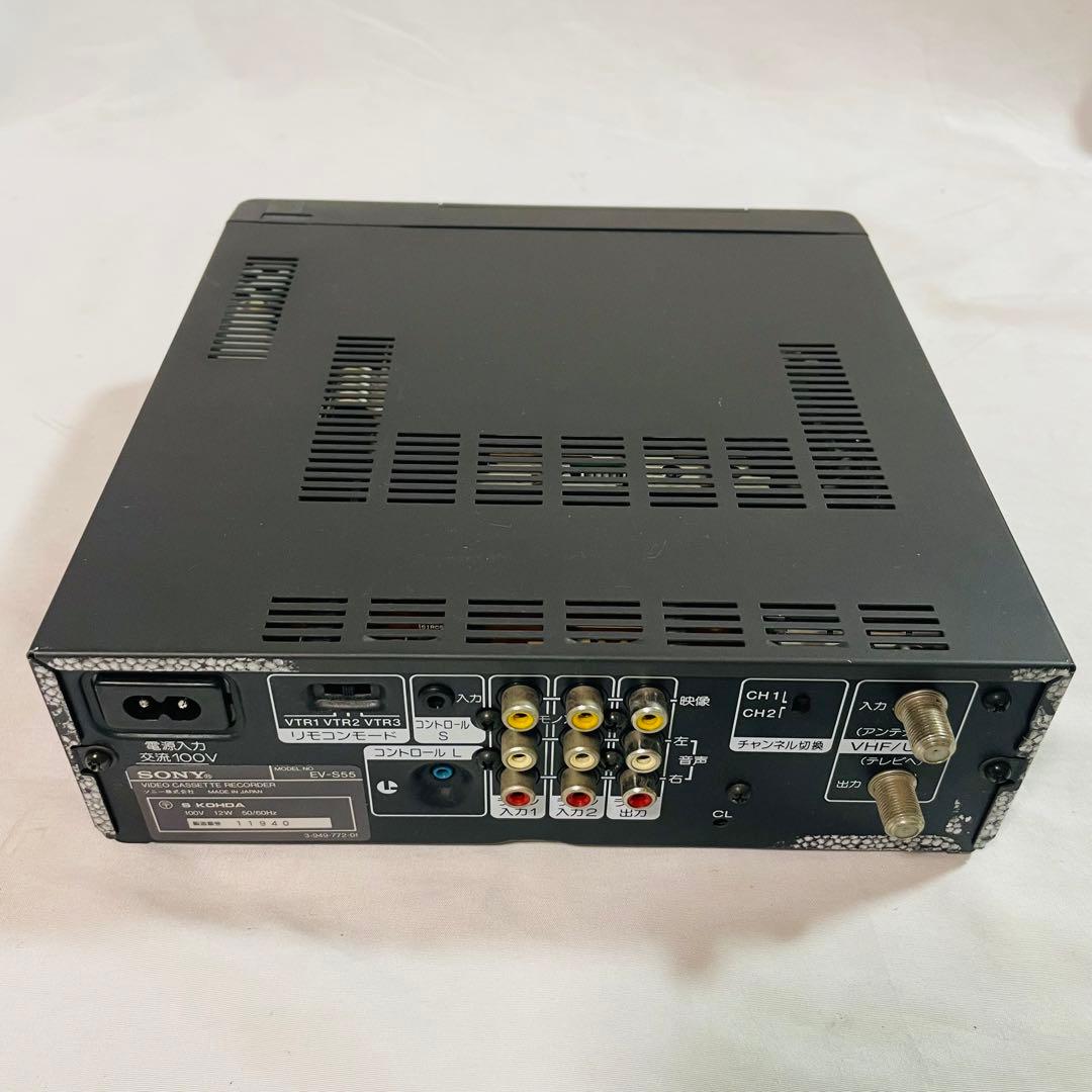 SONY EV-S55 Video8 ビデオカセットレコーダージャンク品