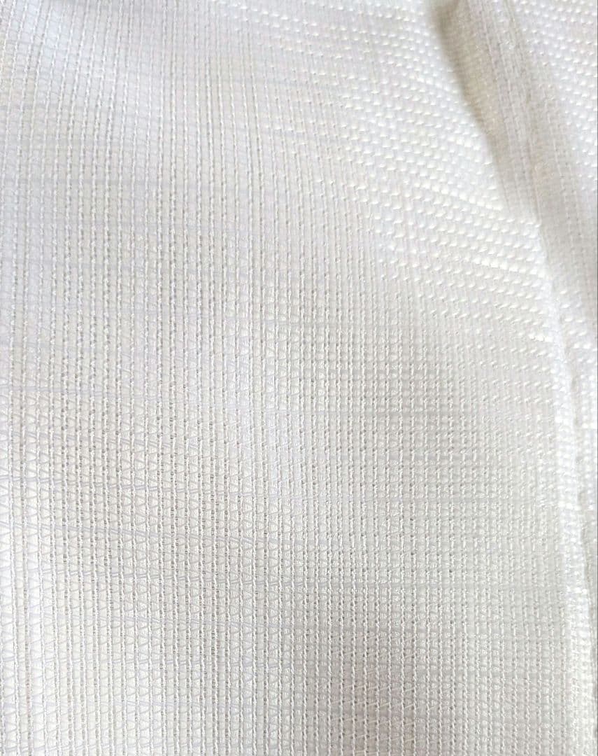 びっくりカーテン　ホワイト　120x219cm　２枚