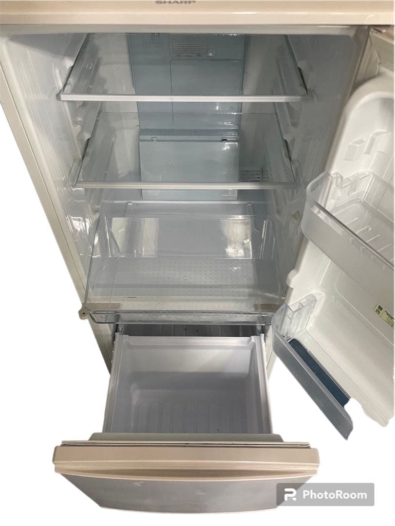冷蔵庫　SHARP  SJ-PD14B-C  2016年製　ser1  動作品