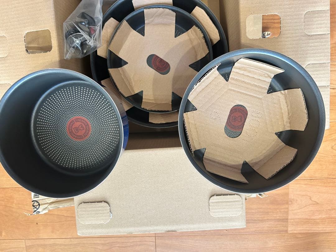 T-fal ingenio  blue Intense 10点セット