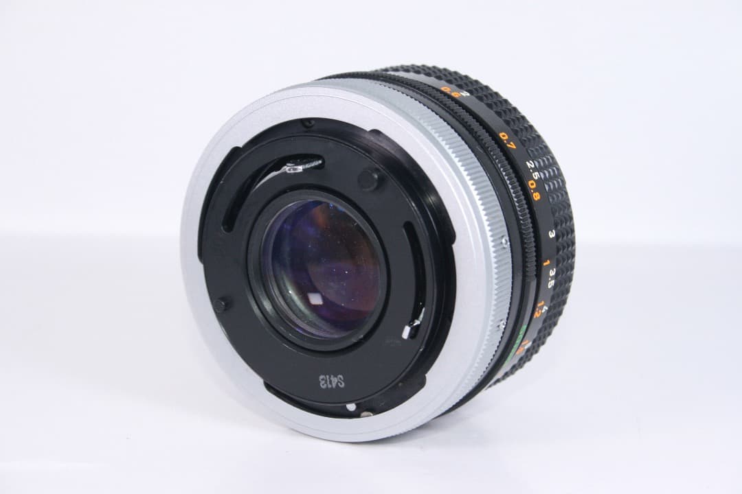 CANON FD 50mm F1.8 S.C. 動作確認済み#217