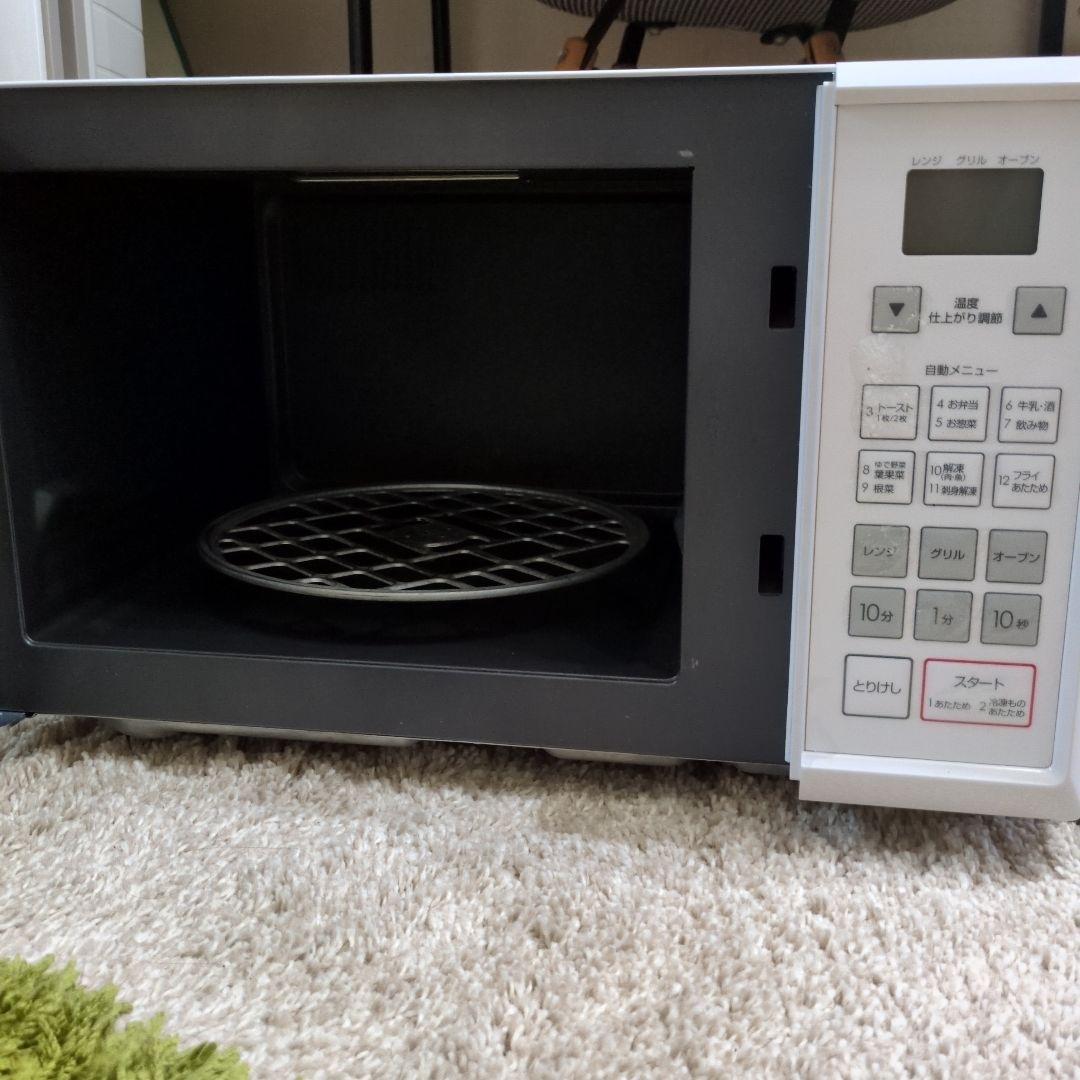 ニトリ オーブンレンジ ET516AVJ-N 2020年製 説明書なし