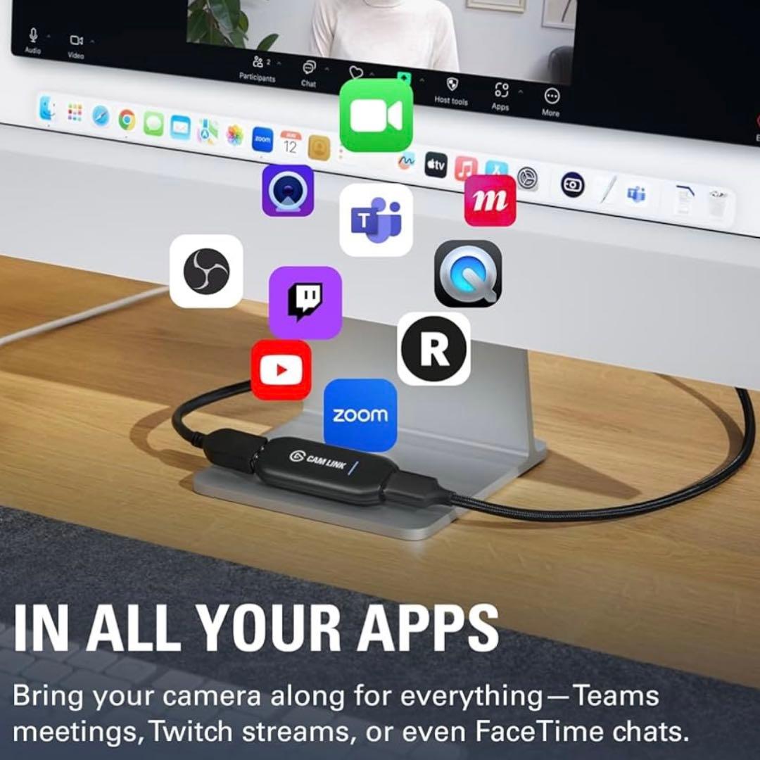 【美品】Elgato Cam Link 4K HDMIキャプチャカード