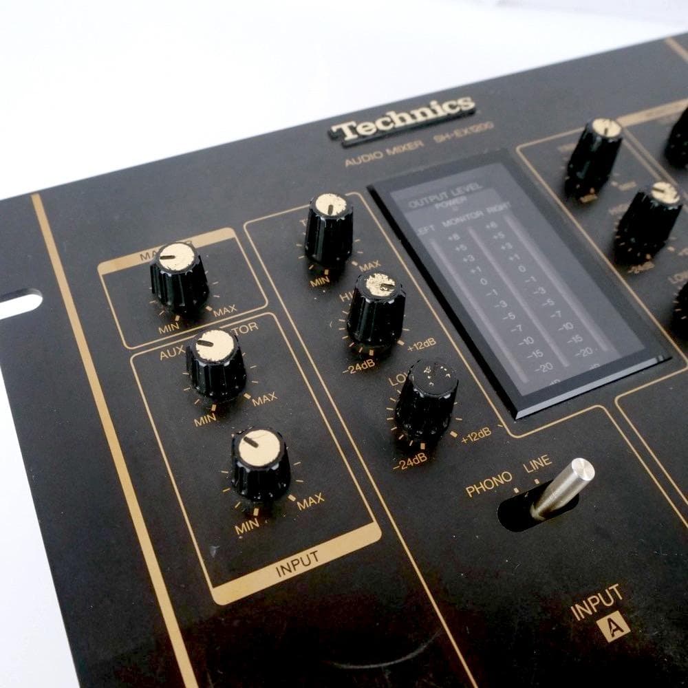 Technics テクニクス SH-EX1200 オーディオミキサー やや難あり