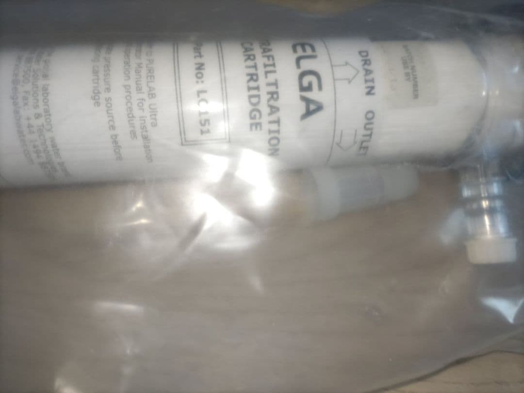 未開封　ELGA純水装置用UFカートリッジ　LC151
