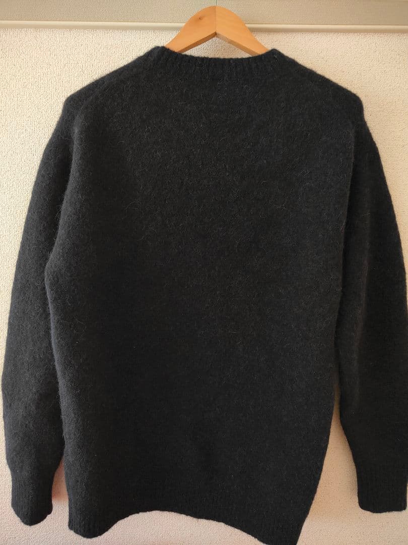 特別値下げ！【試着程度美品】アルパカ クルーネック ニットセーター【サイズL】