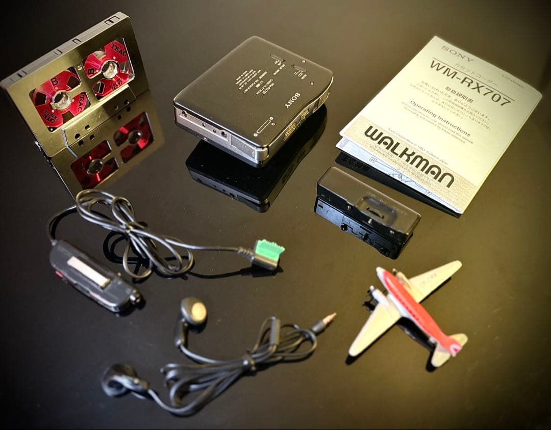 カセットウォークマン SONY WM-RX707「整備済み、完動美品」