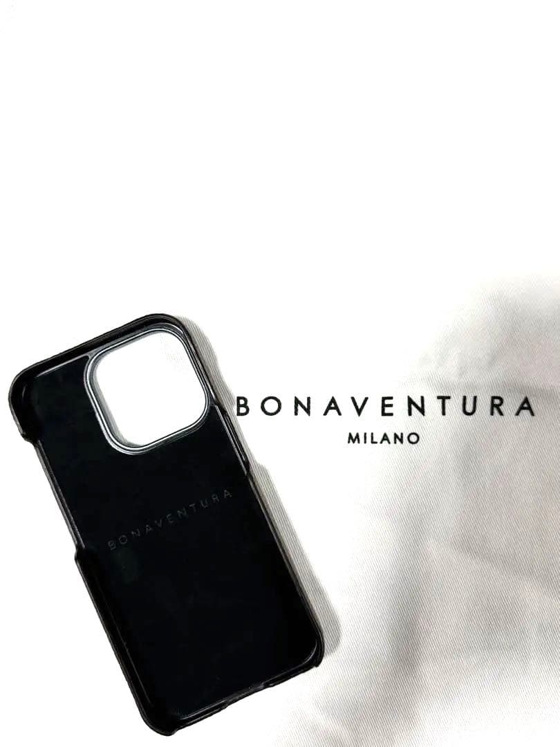 美品✨ボナベンチュラ iPhone 15proケース　エトゥープ
