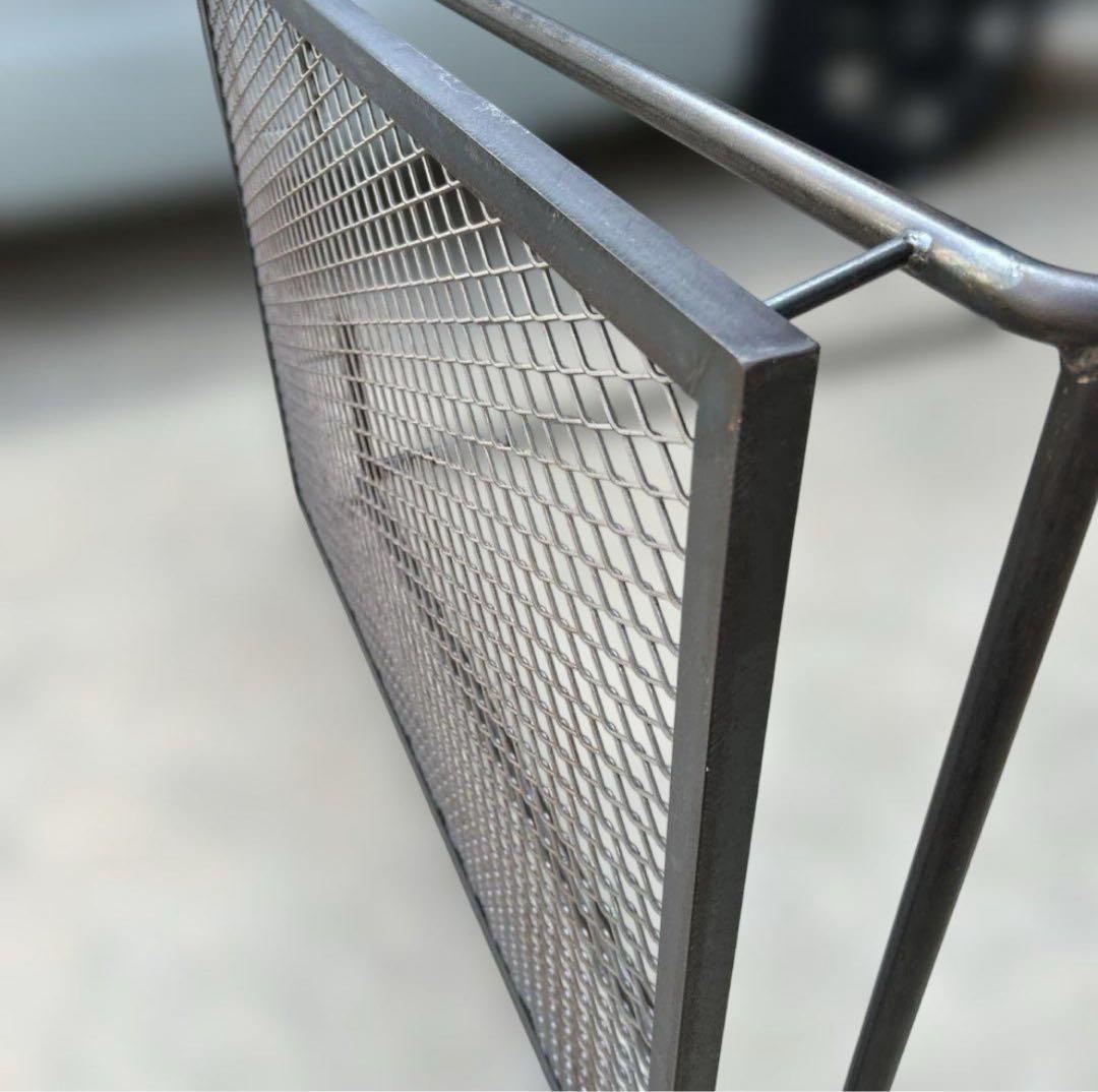 インダストリアル アイアン ラック シェルフ 無骨 シャビー 鉄製 店舗什器