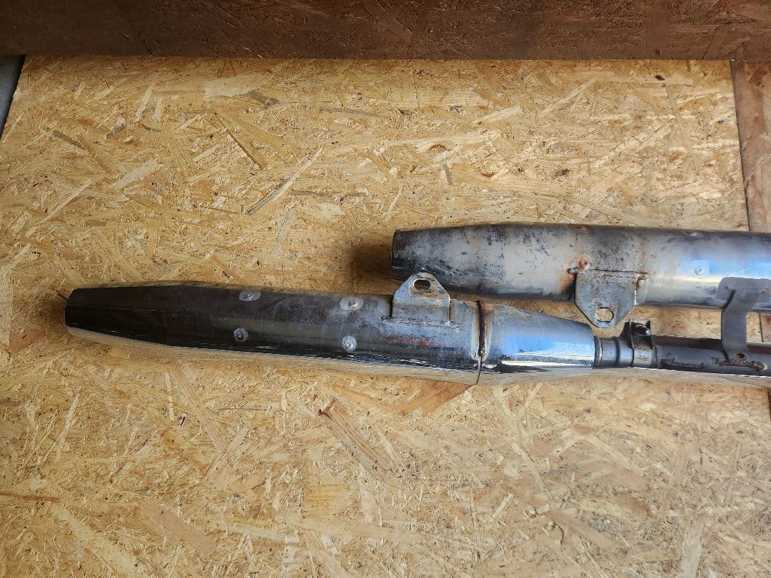 ドラッグスター400　4TR　純正マフラー　車検用や純正戻しに