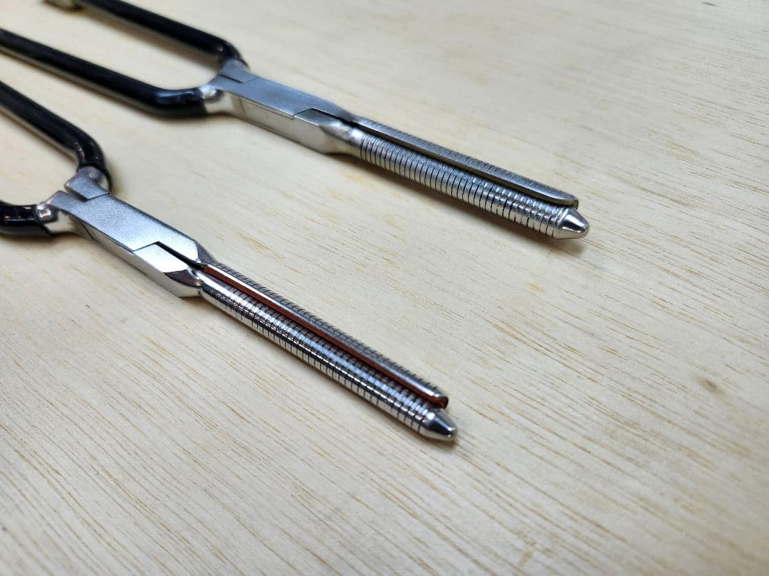 ★6&8㎜★NEW S.G★丸アイロン★日理★中古★理容★床屋★パンチ★濡れパン