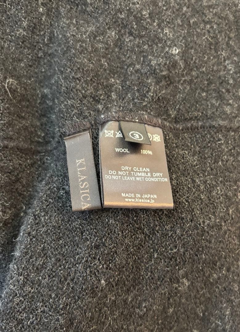 KLASICA 25AW Volume Turtle Neck サイズ3 タグ付